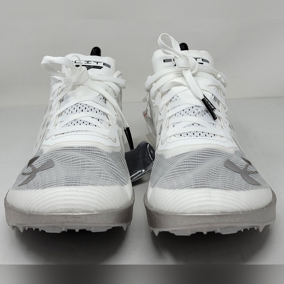 Under Armour Shakedown Elite Breeze White Track Field 3027568-100 Men's Size 10 - Picture 5 of 9